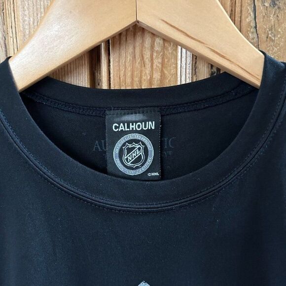 Calhoun NHL Vegas Golden Knights Tee Athletic Short‎ Sleeve Black Youth XL - Picture 3 of 10